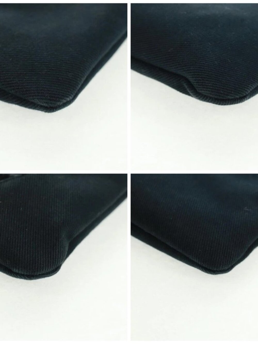 SAINT LAURENT Shoulder Bag Canvas Black Silver Auth SW1966V - Picture 16 of 16